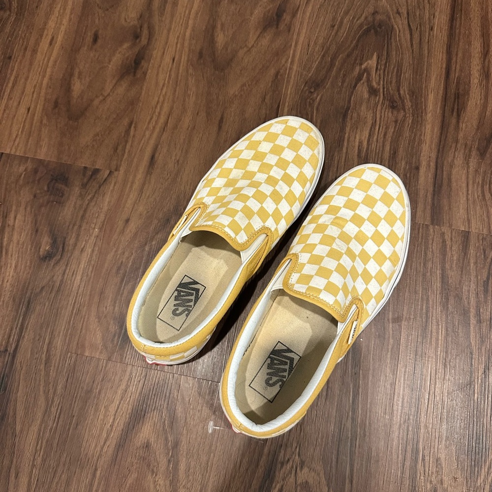 Checkered Slip-On Vans